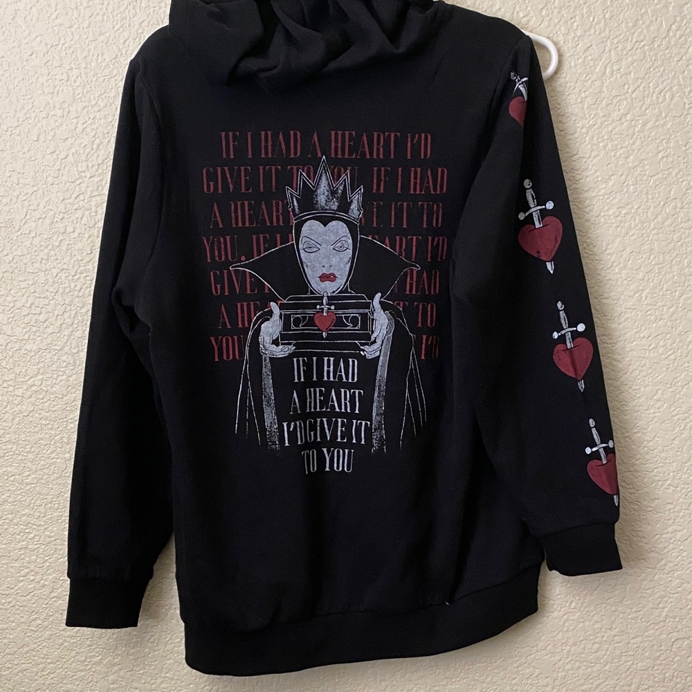 Torrid Black Hoodie with Crown Detail
